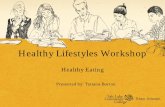 Healthy Lifestyles Workshop - SLCC• Limit your intake of "empty" calories (foods with little nutritional value). These foods will make it harder to lose weight, because they are