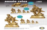 aussie rules - Trophies Gold Coasttrophiesdirect.com.au/wp-content/uploads/2016/07/2016-PDU-AFL.pdf · aussie rules All figurines & centres Are interchAngeAble 10 AwArds & recognition