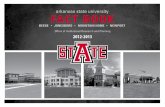 arkansas state university FACT BOOK · 2012-2013 ASU Factbook 4 Welcome to the 2012-2013 Arkansas State University Factbook!The ASU System Factbook is a publication produced by the