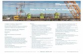 Working Safely at Heights - SpanSet · Work Safely at Heights. Remember! To work at height, it is a legal necessity to have received training. If you require any further information