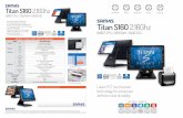 Hospitality Retail Healthcare Beauty Catering N28O7 CPU / 2GB … · 2019-04-24 · The Sam4s Titan S16O Touch Screen is supplied with an external power adaptor The Sam4s Titan S16O