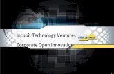 Incubit Technology Ventures Corporate Open Innovationinnov8rs.co/wp-content/uploads/2018/03/Ran-Bar-Sella-TLV.pdf · Incubit Open Innovation Model Looking for ‘good’ innovative,