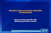 Effective Oral and Poster Scientific Presentations · Main bullets 24 pt 2nd-level bullets 24 or 20 pt Avoid 3rd- and 4th-level bullets (re-format) Keep text / title size consistent