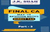SFM - TAX COVER 3-6Special Bearer Bonds, Gold Bonds deposit certificates issued under the Gold Monetisation Scheme INCOME FROM CAPITAL GAINS J.K.SHAH CLASSES FINAL C.A. – DIRECT
