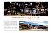 Malaysian Timber Industry Board (MTIB) - Home Glulam - In Praise … · innovative engineered timber products, namely, locally-manufactured glulam using tropical hardwood indigenous
