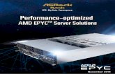 201911 AMD ROME DM 業務推廣用 - ASRock EPYC...1U10E-ROME 625 x 482.6 x 44.4 mm ATX, 12"x9.6"(ROMED8QM-2T) Single Socket SP3(LGA4094) Supports AMD EPYC 7002/7001 Series Processors