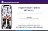 Program Indonesia Pintar (KIP Kuliah) · 2020-05-12 · 3. Pendaftar KIP,Kuliah =95.346org 4. Lulus,KIP,Kuliah =25.398org Kelulusan KIP,Kuliah 2020,=,26,32% Kelulusan Bidikmisi2019=17%