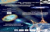 August 28th - September 1st, 2017 Paris - France 21st annual International ... - COSMO …cosmo17.in2p3.fr/COSMO17_poster.pdf · 2017-05-30 · 21st annual International Conference