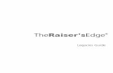Legacies Guide for The Raiser's Edge · 2 CHAPTER 1 With Legacies, you can create gift records for your organisation’s legacy giving, including information specific to numerous