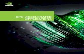 GPU-Accelerated Applications for HPC Industries| NVIDIA · MapD MapD is GPU-powered big data analytics and visualization platform that is hundreds of times faster than CPU in-memory