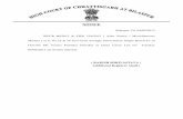 NOTICE - Chhattisgarh High Courthighcourt.cg.gov.in/causelists/050213supp.pdf · 2017-11-24 · NOTICE Bilaspur, Dt. 04/02/2013 WPCR 60/2012 & CRR 324/2012 [ After Notice / Miscellaneous