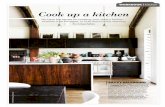WORKBOOK tchKei n Cook up a kitchen · 2015-11-20 · a salvaged kitchen. There are, however, a few guidelines you can follow to make yours look more artful than accidental. Because
