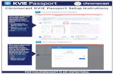 KVIE Passport Instructions Chromecast PG01 · Chromecast. Go to your device settings, click Wi-Fi, and then select the Chromecast device name that displays as an option in your choices.