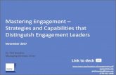 Mastering Engagement Strategies and Capabilities that ...immr.org/masters-of-engagement.pdf · Source: The Engagement Stack; Masters of Engagement 8 8 1 Focus Relentlessly on Customer