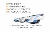 SYSTEM EMPHASIS DOCUMENTS OPERATIONS - SEDO DMSsedocoin.org/download/sedo_wp_en.pdf · characterized by the wide introduction of electronic means and computer technology in the process