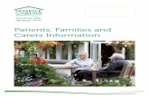 Patients, Families and Carers Information · Counselling & Support Service Contact: paul.madden@hospiceintheweald.org.uk Counselling is a talking therapy in which your concerns and