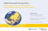 UNECE Renewable Energy Status...Investment flows in UNECE (17) Renewable Energy Investment Overview, 2004 - 2014 • The covered countries only represent 0.5 % of new RE investment