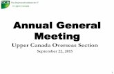 Annual General Meeting · – Complies with the BCS Data Protection Guidelines. – Keeps a current and accurate list of membership. • Source = HQ – Welcomes new local members