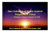 New Initiative of Sapce Science Programs in China · The Earth’s Magnetosphere Exploration • The Geospace Double Star Program - The first Chinese space science satellite mission,