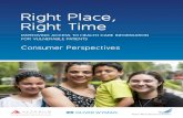 Right Place, Right Time€¦ · Sciences practice serves clients in the pharmaceutical, biotechnology, medical devices, provider, and payer sectors with strategic, operational, and