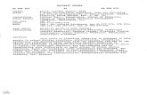 DOCUMENT RESUME 95 SP 008 623 - ERICDOCUMENT RESUME. 95. SP 008 623. Harty, Harold; Bonwit, Toby ... Bloc-mington, a corponcnt of the School ofEducation, supp.orted in wait b:f wu