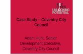 Case Study Coventry City Council - Key Cities · Coventry –Context and ... • Public realm programmes: £57m invested since 2011, further £10m+ by 2021 • Demolition: Coventry
