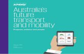 Australia s future transport and mobility · Australia’s future transport and mobility 3 2019 KPMG, an Australian partnership and a member firm of the KPMG network of independent