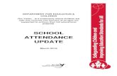 SCHOOL ATTENDANCE UPDATEdemocracy.carmarthenshire.gov.wales/documents/s5361/Report.pdf · attendance information entered into School Management Information Systems by schools Further