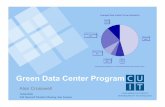 Green Data Center Program - Internet2 · Data center green power best practices • Locate data center near a renewable source – Hydroelectric power somewhere cold like Western