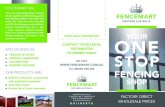 YOUR LOCAL dISTRIbUTOR YOUR ONE - Fencemart · 2015-12-08 · FENCING SHOP FENCEMART WESTERN AUSTRALIA factory direct wholesale prices CONTACT YOUR LOCAL dISTRIbUTOR ... - Pool Fencing