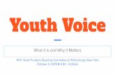 Youth Voice - Philanthropy New York · 2010-02-19 · The Rockaway Youth Task Force (RYTF) is a grassroots member-led organization principally comprised of young women of color within