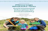 Mātauranga Whakauka Taiao Environmental Education for ... · This new Environmental Education for Sustainability Strategy refreshes the Government’s approach across agencies to