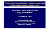 Understand the Brain & Mind in ASD” Prairie Saint John’s ...€¦ · expired. ” Behavioral ... Kari Dunn Baron Autism Speaks website Tony Attwood website Books by Dr. Temple