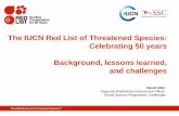 The IUCN Red List of Threatened Species: Celebrating 50 ... Red List_2015.pdf · The IUCN Red List of Threatened Species™ Communications Challenges The IUCN Red List of Threatened