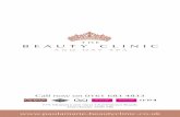 BC Price List 2018 - Paula Marie Beauty Clinic · High Definition Brows 25 30 mins The best eyebrows can get… working over the top and bottom of the brow wax / thread / tweeze