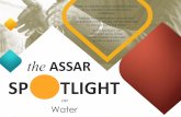 the ASSAR SP TLIGHT · The drought also had a major impact on the capital city, Gaborone. The city dam ran dry. Access to tap water was restricted to alternate days only, and people