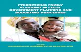 PRIORITIZING FAMILY PLANNING IN LOCAL GOVERNMENT … · Guidelines for Mainstreaming Family Planning at the sub-national level (iii) Multi-sector stakeholders to take a strategic