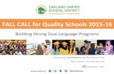 FALL$CALL$for$Quality$Schools$2015816$qualitycommunityschools.weebly.com/uploads/4/1/6/1/41611/... · 2019-01-26 · CohortOne(Dra(Calendar(of(Support 9 Sept.(4,(2015 Sept.(17,(2015