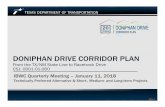 DONIPHAN DRIVE CORRIDOR PLAN · Slide 1 DONIPHAN DRIVE CORRIDOR PLAN From the TX/NM State Line to Racetrack Drive CSJ: 0001-01-060 IBWC Quarterly Meeting – January 11, 2018 Technically