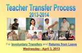 For Involuntary Transfers and Returns from Leave Wednesday ...montgomeryschoolsmd.org/uploadedFiles/departments...Wednesday, April 3 – Monday, April 8 – Teachers make Job Fair