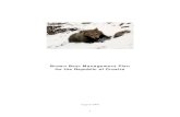 Brown Bear Management Plan for the Republic of Croatia · Tihomir Devĉić, National park Sjeverni Velebit . 26. Antonija Dujmović, National park Plitvice Lakes . 27. Zlatko Marasović,