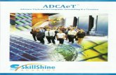 ADCAeT Advance Diploma in Computer Accounting & e-Taxation D · 2019-03-15 · Advance Diploma in Computer Accounting & e-Taxation (ADCAeT) ... It enables a candidate to Pi-JrSlJe