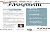 Shoptalk October 2018 - Microsoft · Check the next issue of Shoptalk for a final report on participation. Thank you Thank you to our September meeting hosts AmeriPride in Hibbing.