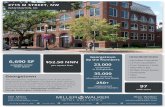 Georgetown NEIGHBORHOOD By the Numbers 6,690 SF 23,000 ... · 2715 M Street Proposed Building Elevations Area of Work PROPOSED STOREFRONT WINDOWS AND ENTRY TO RETAIL PROPOSED SIGN