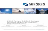 2015 Review & 2016 Outlook - aronsoncapitalpartners.com · 16.02.2020  · 2015 Review & 2016 Outlook Aerospace, Defense Technology & ... Act (BCA) by increasing the discretionary