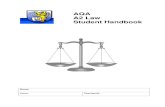 AQA A2 Law Student Handbook - Amazon S3...A2 Law Student Handbook Name: Form: Teacher(s): 2 Welcome to A2 Law Unit 3 – Offences Against the Person (50% of A2 marks, 25% of A level