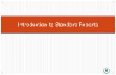 Introduction to Standard Reports · Detail Data Reports “Raw” data from AQS Can import information into spreadsheet for further processing Open Path Set Up Extraction Reports