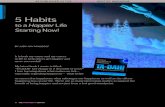 5 Habits - Judy Kay Mausolf 5 Habits to a Happier Life Starting Now! us succeed at happiness; what sabotages