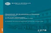 Questioni di Economia e Finanza - Banca D'Italia · Piergiorgio Alessandri, Pierluigi Bologna and Enrico Sette are with the Financial Stability Directorate; Roberta Fiori is with