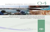 Report of the Sub-Regional Technical meeting on the ... · Mrs Konstantina Karlou-Riga, Coordinator of the EastMed Project, presented the scope and objectives of the project. She